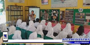 Cegah Kenakalan Remaja, Kapolsek Asemrowo Sosialisasi Ke Pelajar