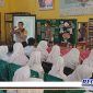 Caption: Kapolsek Asemrowo (Kompol Hari Kurniawan) saat sosialisasi ke SMPN 42 Surabaya.