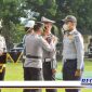 Caption: Kapolda Gorontalo (Irjen Pol Akhmad Wiyagus) pimpin langsung apel gelar pasukan Operasi Patuh Otanaha Tahun 2022.