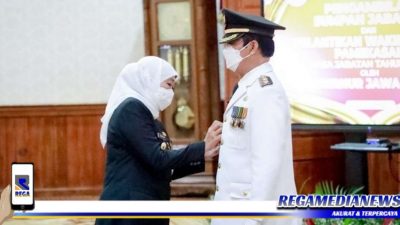 Dilantik di Gedung Negara Grahadi, Fattah Jasin Resmi jadi Wakil Bupati Pamekasan