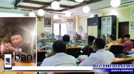 Caption: saat Komisi C mengadakan Hearing dengan Dinas Perumahan Rakyat Kawasan Permukiman dan Pertanahan (DPRKPP).