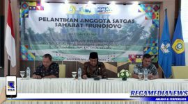 Caption: saat Pelantikan Satgas Sahabat Trunojoyo.