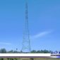 Caption: Tower jaringan kabel ke Gardu Induk (GI) Gampong Gunung Cut.