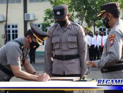 3 PJU dan 4 Kapolsek Jajaran Polres Sampang Dimutasi