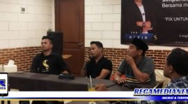 Caption: Almira99 saat menggelar Gathering Simpan Aset bersama sejumlah awak media, di rumah makan Bangkalan.