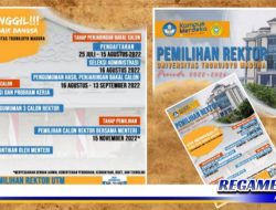 UTM Mulai Buka Pendaftaran Bakal Calon Rektor Periode 2022-2026