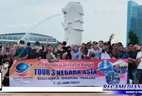 Caption: Madura Travel saat membawa tamu dari berbagai daerah di Indonesia pada tur 3 Negara Asia Periode Juni 2022.