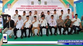 Caption: pose bersama usai pelantikan BPD Torjun.