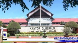 Caption: halaman Depan Kantor gubernur Aceh.