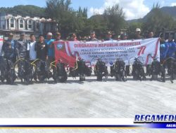 Tim Penyelam Barat Selatan Aceh Kibarkan Bendera Merah Putih di Dasar Laut