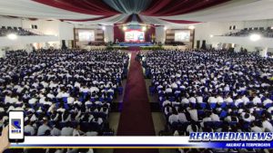Ribuan Mahasiswa Baru Trunojoyo Ikuti Pengenalan Kampus, Ini Pesan Rektor UTM