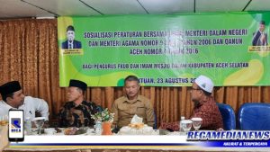 Kesbangpol Aceh Selatan Gelar Sosialisasi Permendagri
