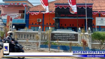 Kantor BPBD Sampang Kecipratan Dana Rehabilitasi Rp 514 Juta