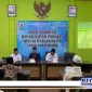 Caption: saat sosialisasi jaminan sosial ketenagakerjaan sektor BPU kepada pengurus cabang DMI Pamekasan.