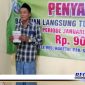 Caption: Pemdes Lepelle melakukan pengambilan gambar terhadap penerima BLT DD periode Januari - Maret tahun 2022.