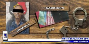Polsek Krembangan Tangkap Penjual Chip Domino di Warkop