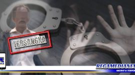 Caption: tersangka kasus pemerkosaan inisial (SM) warga Desa Ketapang Laok, diamankan di Mapolres Sampang.
