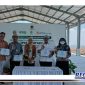 Caption: foto bersama usai penandatangan MoU pengelolaan TPA Sampah di Desa Buluh, Kecamatan Socah, Bangkalan, (Doc: Syamsul Arifin/RMN).