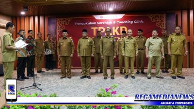 Bupati Aceh Selatan Hadiri Coaching Clinic Sekaligus Pengukuhan TPAKD