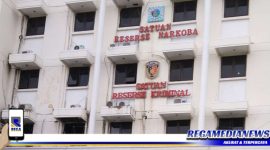 Caption: gedung satreskrim polrestabes surabaya.