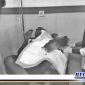 Caption: korban saat dirawat di Klinik Mitra.