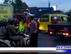 Kemacetan di Kalianak Surabaya Jadi Atensi Unit Lantas Polsek Krembangan