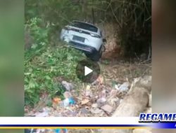 Laka di Sampang, Mobil HRV Terjun Ke Jurang