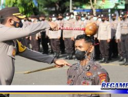 Kapolres Sampang Tegaskan 68 Bintara Remaja Hindari Pelanggaran Disiplin