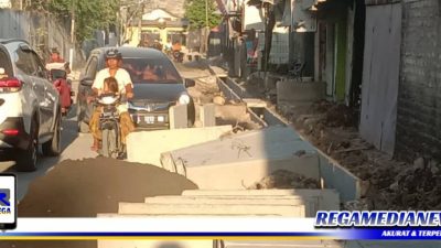 Warga Ingin Proyek Peningkatan Jalan di Perum Barisan Sampang Bisa Atasi Banjir