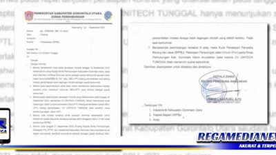 Dishub Gorut Batalkan SPPBJ Pengadaan PJU Kepada Pemenang Tender