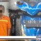 Caption: tersangka kasus curanmor (inisial NH) dan barang buktinya saat diamankan polisi. (Doc: Humas Polsek Semampir)