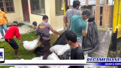 Penyelundupan Ribuan Liter Miras Kandas di Polsek Popayato Barat