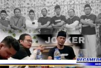 Caption: anggota Joker saat rapat koordinasi, (Doc: Jurnalis Omben Kompak Bersatu/Joker).