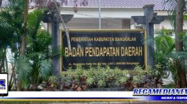 Caption: Kantor Badan Pendapatan Daerah Kabupaten Bangkalan, (Doc: Syamsul Arifin/RMN).