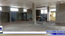 Caption: kondisi gedung kantor BKPSDM Sampang yang akan direhabilitasi, (Dok: Muadi/RMN).