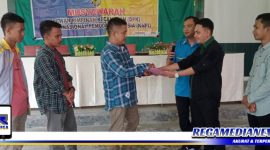 Caption: Ghaffar Becelebo terpilih sebagai Ketua KNPI Kecamatan Bilato, (Doc: pelaksana Muscam KNPI Kecamatan Bilato, Gorontalo).