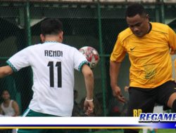 Rawat Sinergitas, Polda Gorontalo Ajak Jurnalis Tanding Futsal