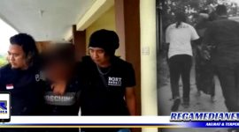 Caption: Tim Opsnal Satreskrim Polres Sampang saat berhasil menangkap DPO pelaku percobaan pemerkosaan, (Doc: Harry/RMN).