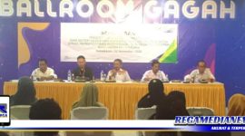 Caption: BPJamsostek Pamekasan sosialisasi program BPJS Ketenagakerjaan tentang agen Perisai ke Bumdes dan Bumdesma, (Dok. Syafin/Regamedianews).