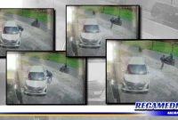 Caption: hasil rekaman cctv pelaku saat melakukan aksi pencurian uang didalam mobil, (Doc: Muadi/RMN).