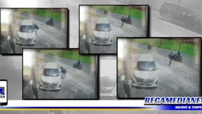 Aksi Maling di Sampang Sikat Uang Dalam Mobil Terekam CCTV