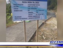 Jawab Keinginan Warga, Pemdes Robatal Sampang Bangun Jalan Rabat Beton