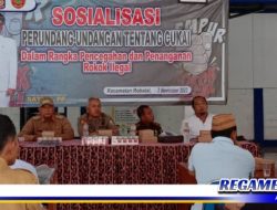 Satpol PP Sosialisasi Pencegahan Rokok Ilegal di Robatal Sampang