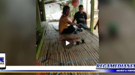 Caption: screen shot video korban tampak mengalami luka dan berdarah, (Dok. vidoe viral).