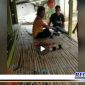 Caption: screen shot video korban tampak mengalami luka dan berdarah, (Dok. vidoe viral).