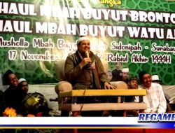 Dzikir Sholawat Hiasi Haul Mbah Buyut Sidonipah