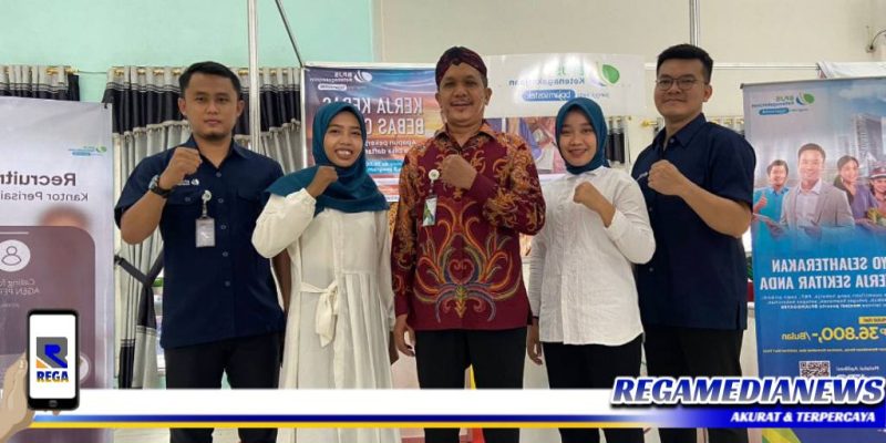 Caption: Kepala BPJAMSOSTEK Sumenep (tengah), saat kegiatan rekrutmen Perisai, (Dok. Syafin/Regamedianews).