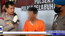 Caption: konferensi pers, Kepolisian Sektor Asemrowo ungkap kasus curanmor di wilayah Jembatan Merah Surabaya, (Dok. Basori/Regamedianews).