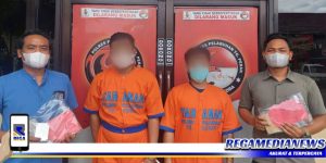 Dua Pria Bersaudara di Surabaya Kompak Ngedar Sabu