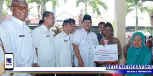Wakil Bupati Bangkalan Salurkan Bantuan JPS